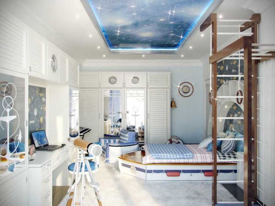 Детская в морском стиле