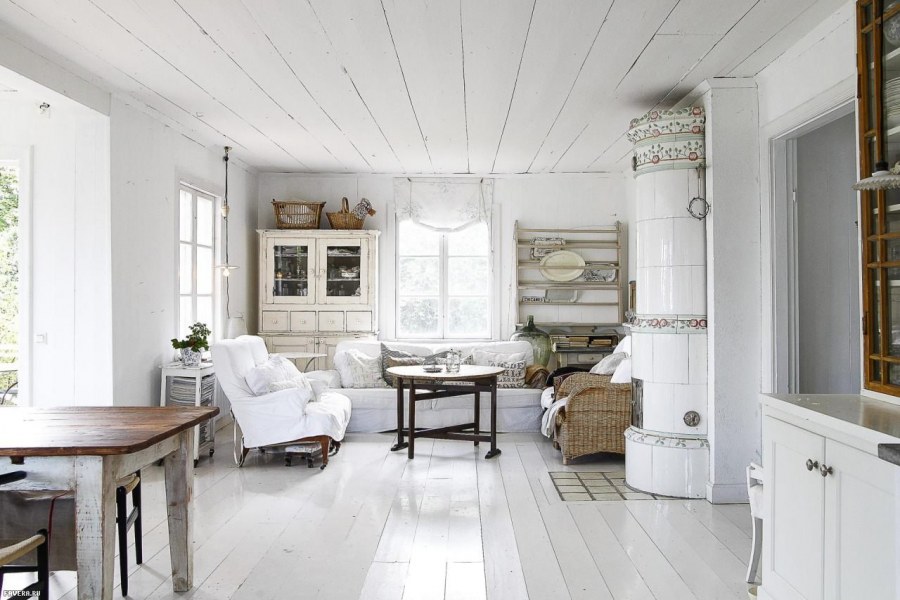 Шведский дом интерьер