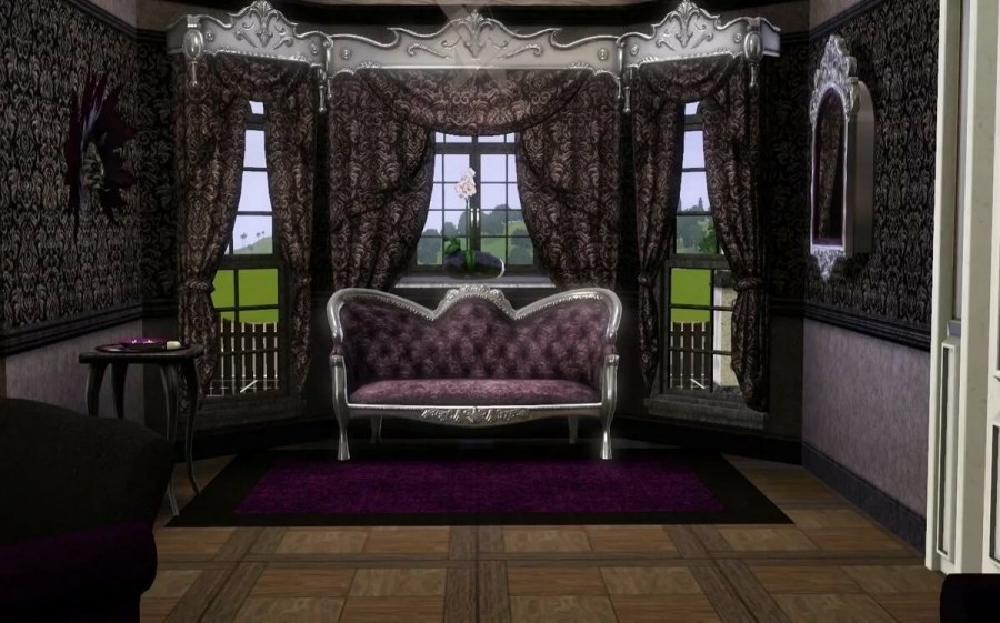 Детская комната в готическом стиле