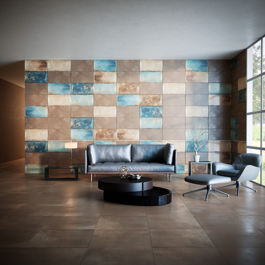 Керамическая плитка Gracia Ceramica Gatsby White/Gatsby Brown