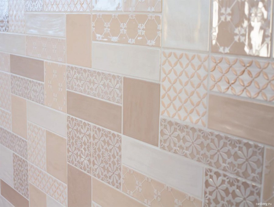 Комбинированная керамическая плитка