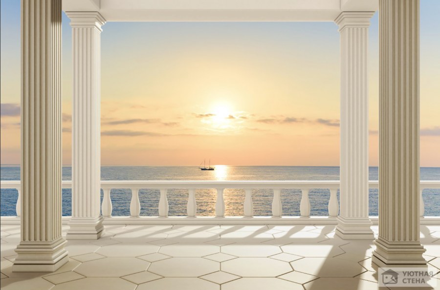 Колонны в интерьере