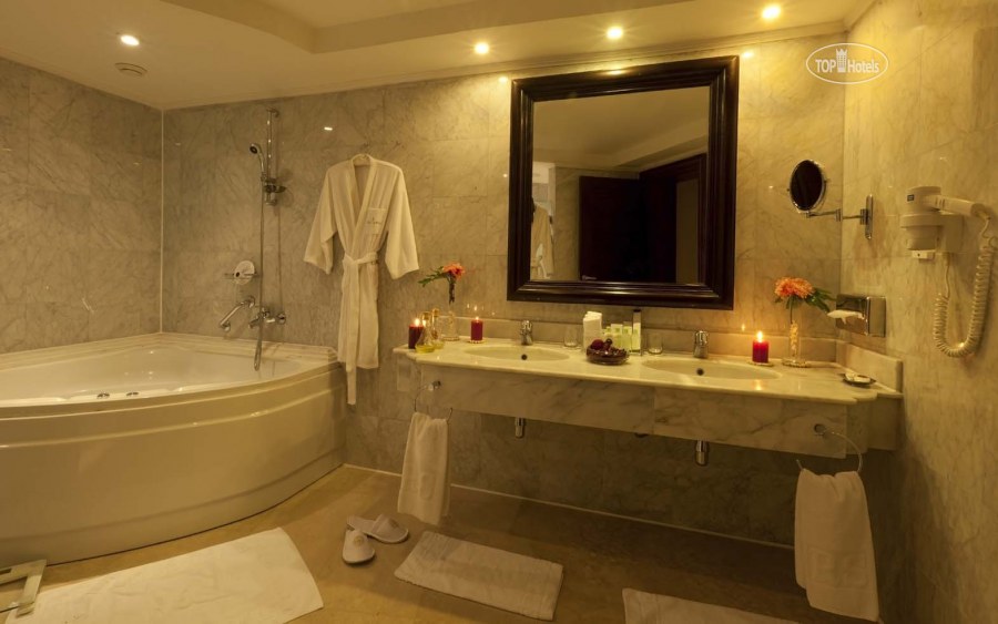 Ванная комната в отеле