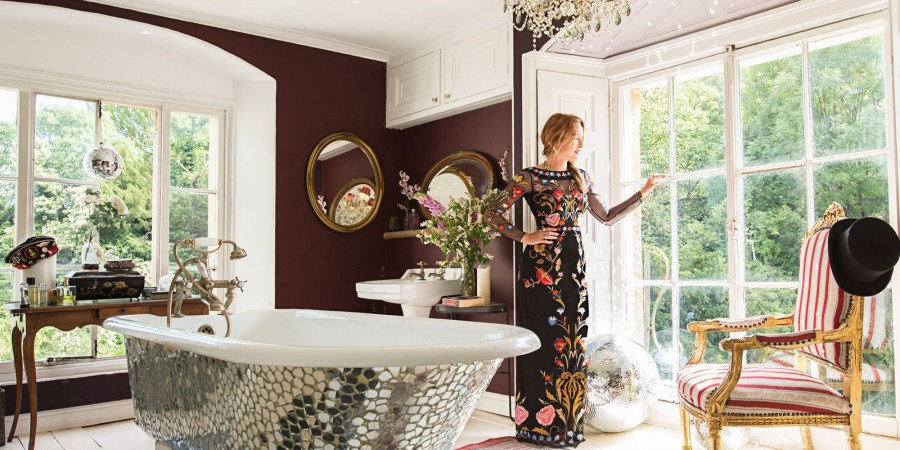 Интерьер ванной место для сидения