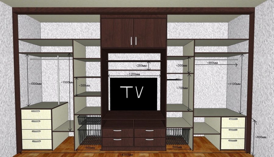 Шкаф купе 230см