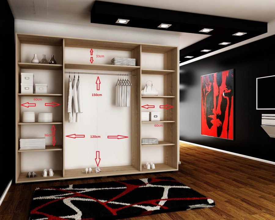Шкаф платяной БАРОНС Alexa