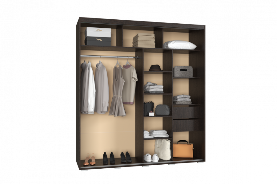 Шкаф платяной Тунис-9