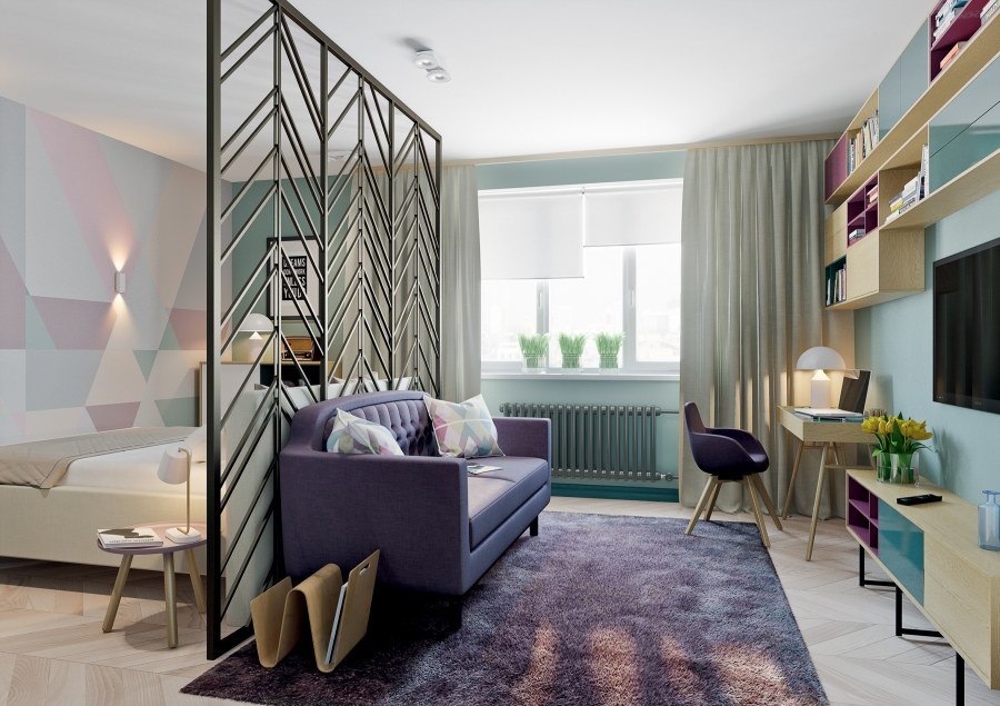 Зонирование комнаты