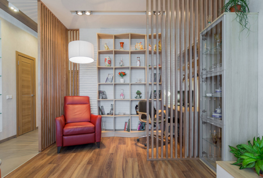 Перегородка для зонирования комнаты