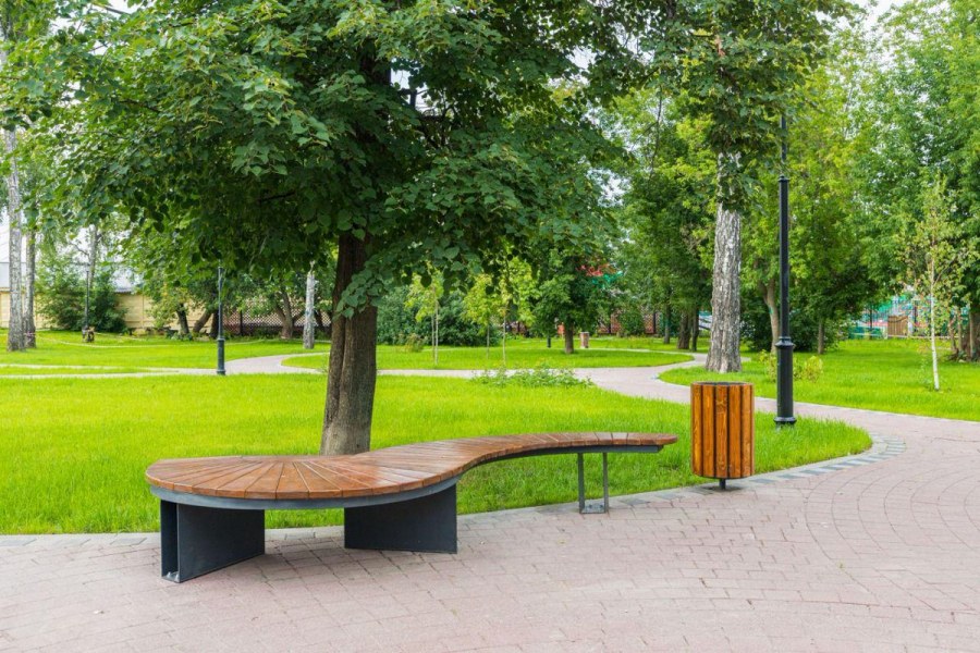 Сквер парк Москва современное