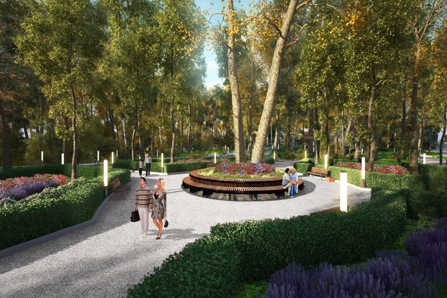 Благоустройство парка "культуры и отдыха" Астрахань