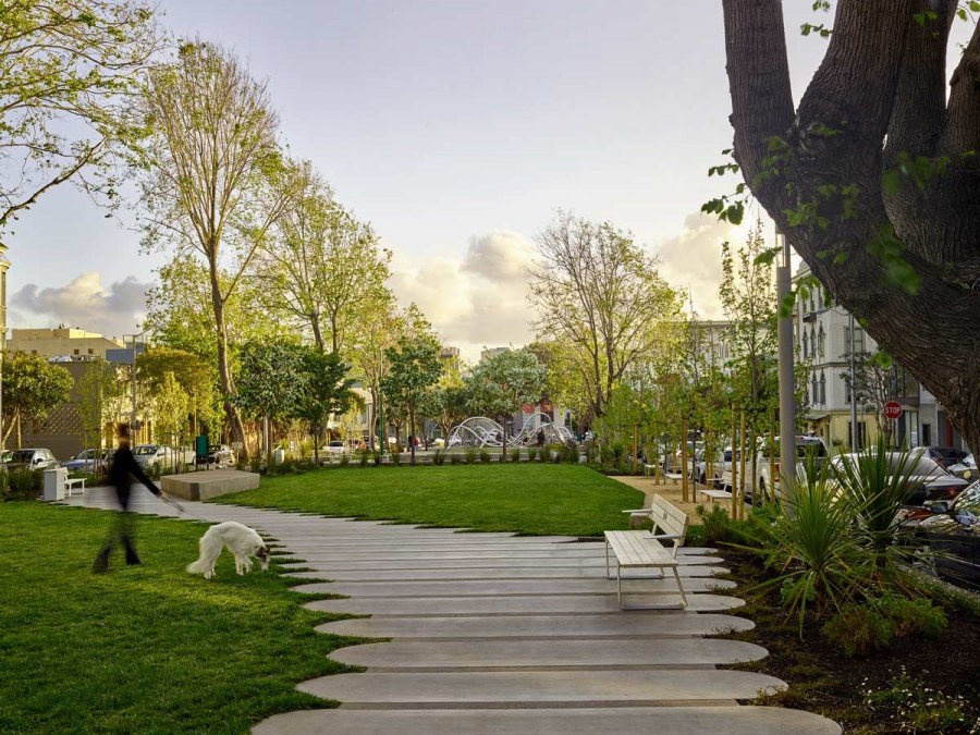 Сан Франциско парк лавочки