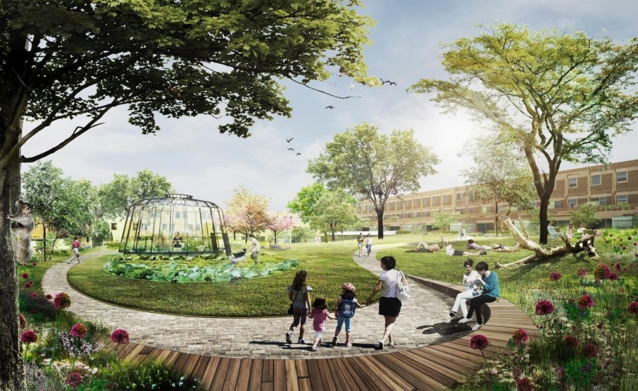 Ландшафтная архитектура. Сквер,парк