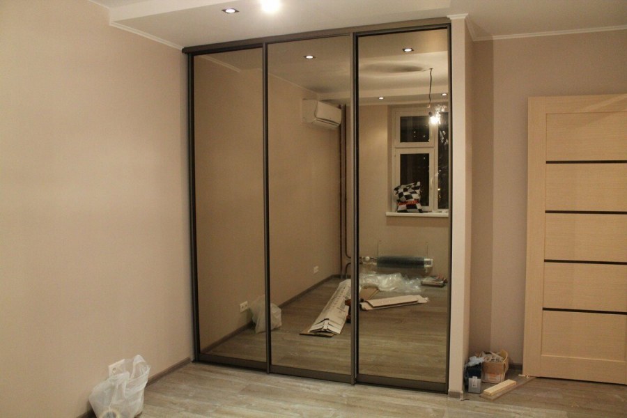 Купе Нео Лайт с зеркалом бронза