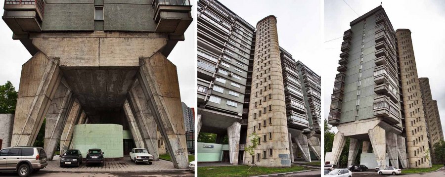 Брутализм в Москве