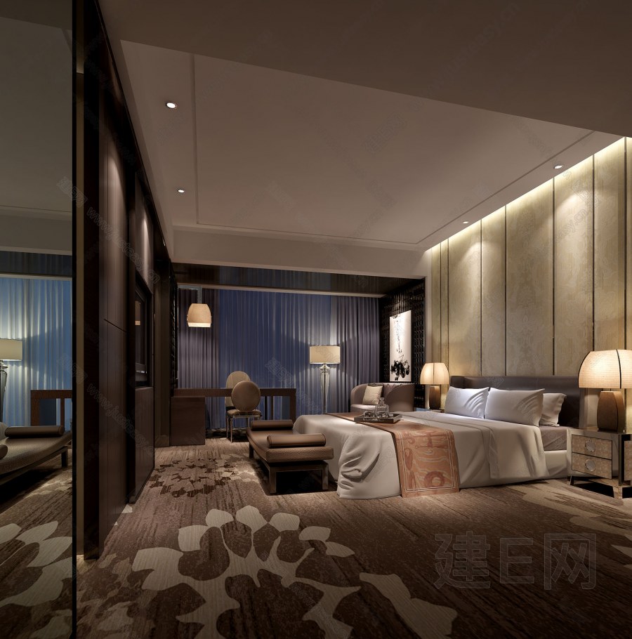 Подсветка в спальной комнате