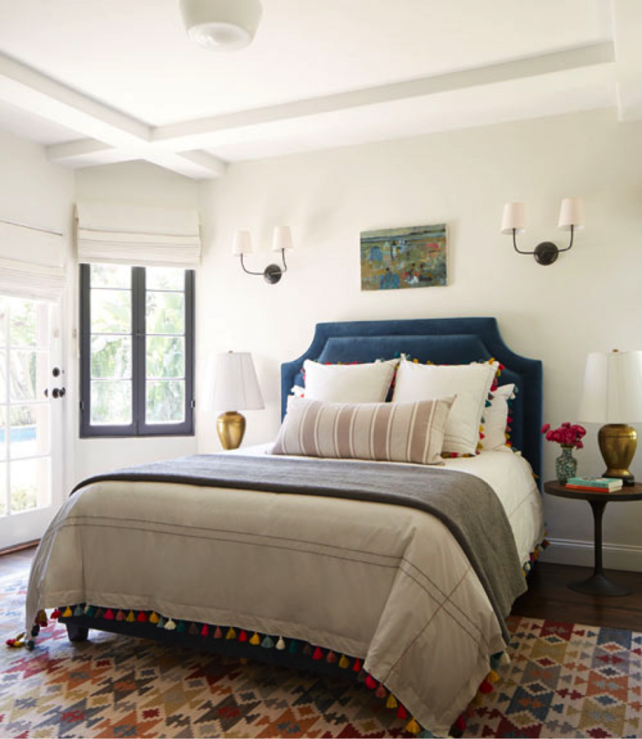 Спальня в средиземноморском стиле