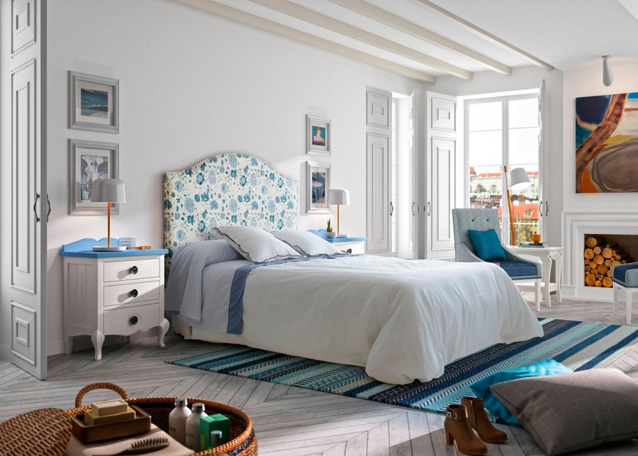 Испанский стиль в интерьере спальни