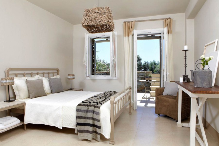 Спальня в морском средиземноморском стиле