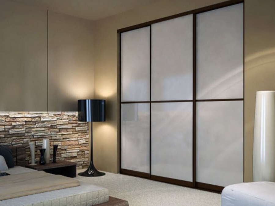 Встроенный шкаф купе в интерьере