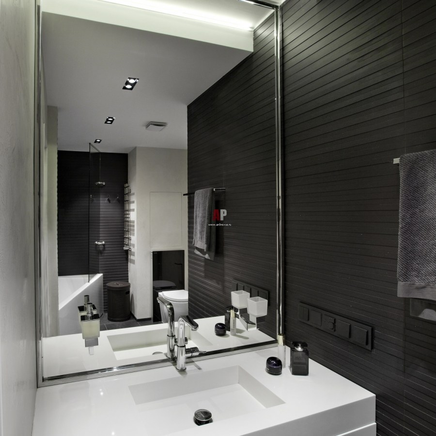 Интерьер мужской ванной
