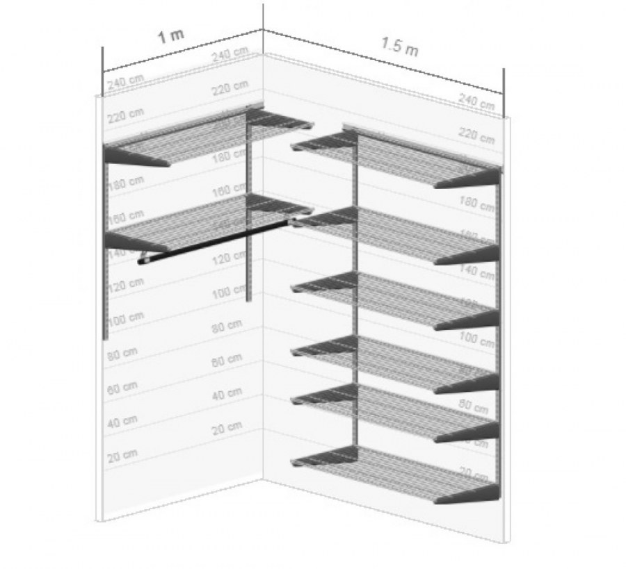 Гардеробные системы Joker ns1012/1