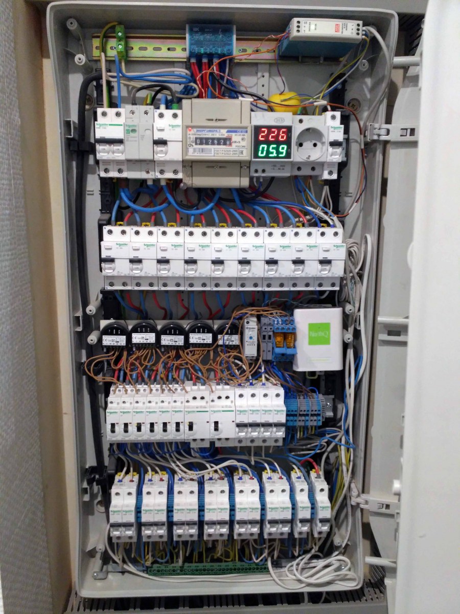 Распределительный щит умный дом