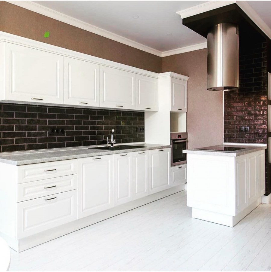 Кухни МДФ эмаль матовая Неоклассика