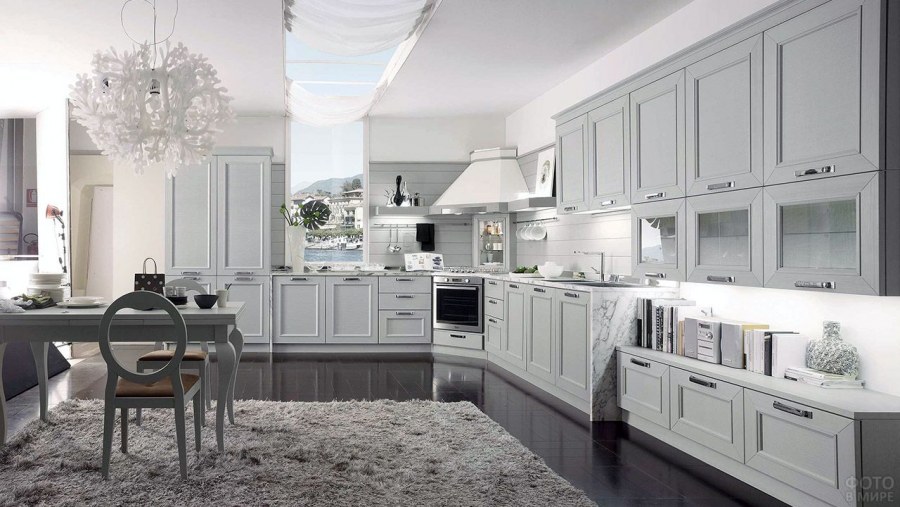 Кухни современная классика Альба