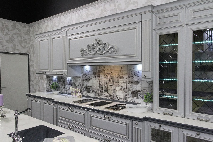 Кухня Аврора Рими белая