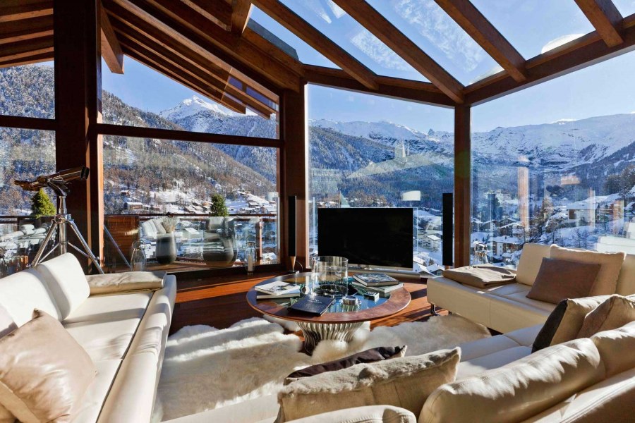 Chalet Zermatt Peak в горах Швейцарии