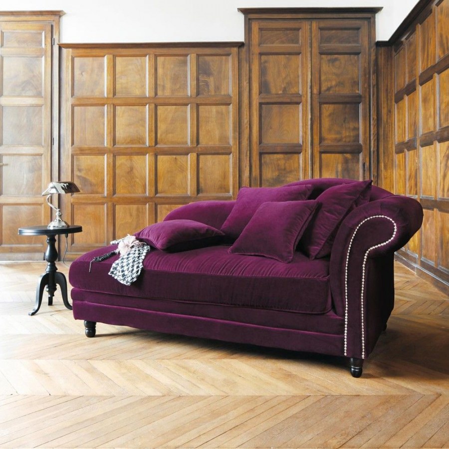 Вельветовая кушетка Scala Maisons du monde
