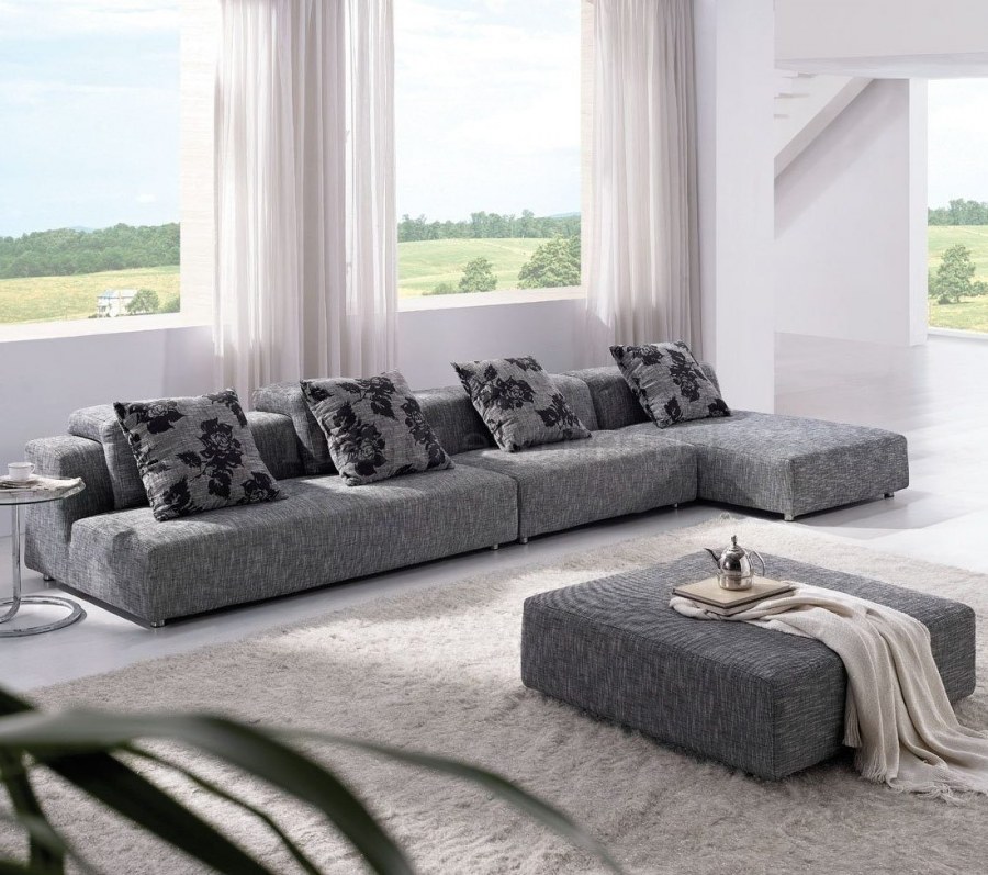 Модульные диваны для гостиной