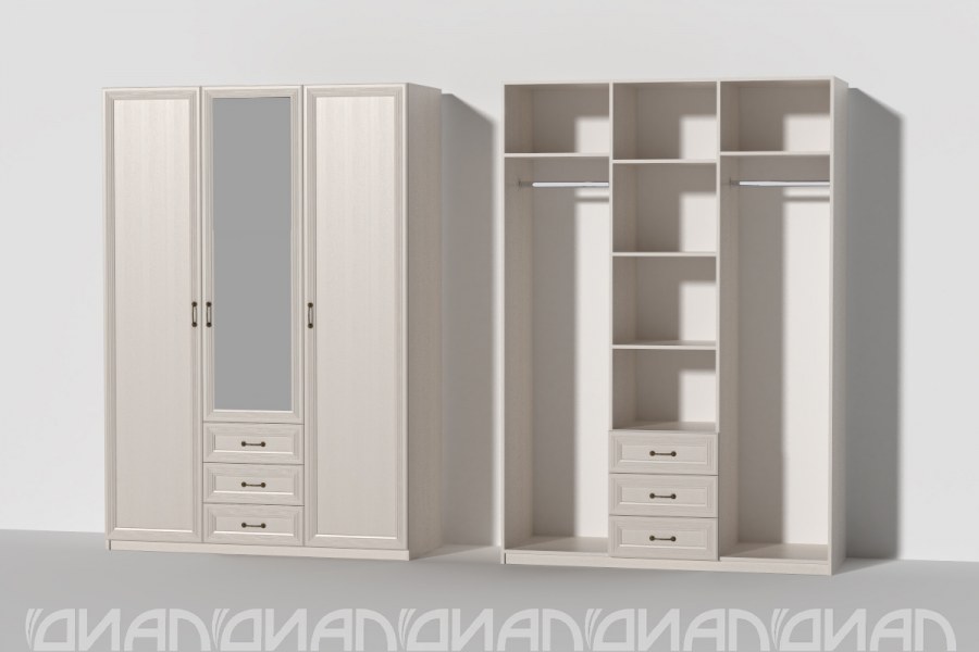 Шкаф Кэт 6 3-х створчатый