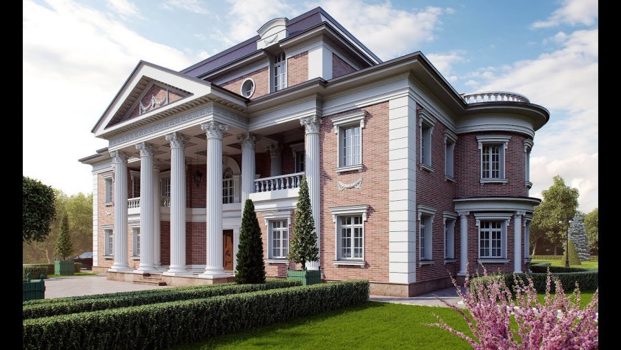 Резиденция особняк усадьба в классическом стиле