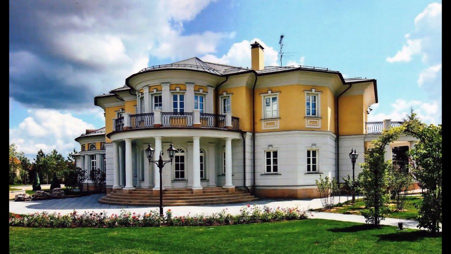 Барские особняки в стиле Ампир 19 века Россия