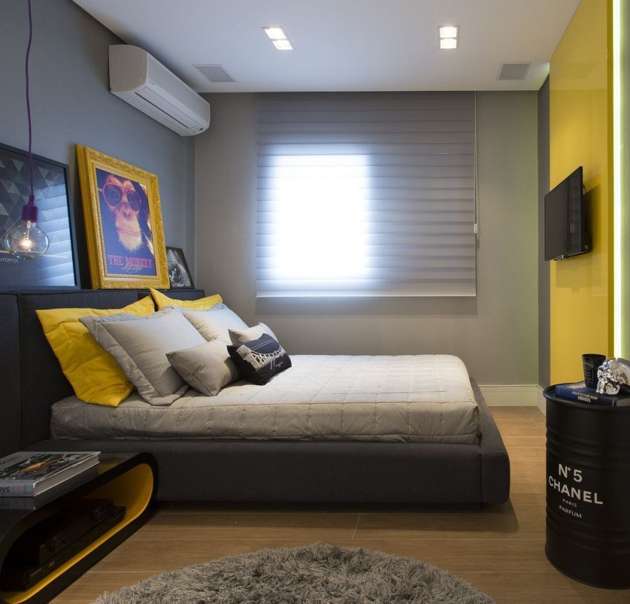 Маленькая спальня для мужчины