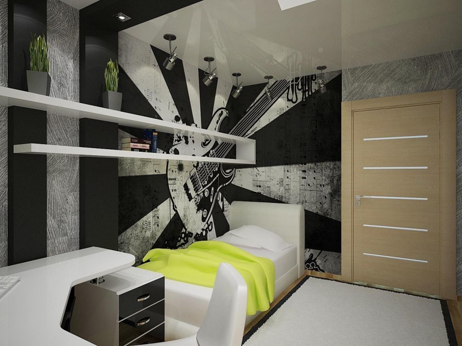 Комнаты для подростков в современном стиле