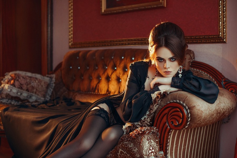 Фотосессия в будуарном стиле