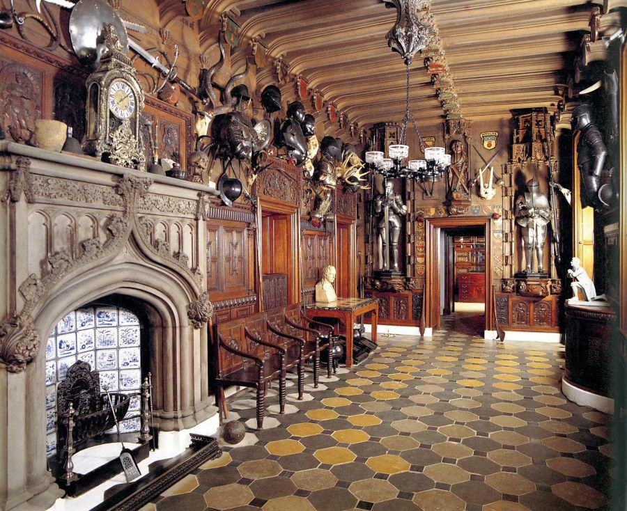 Норванштайнер замок интерьер