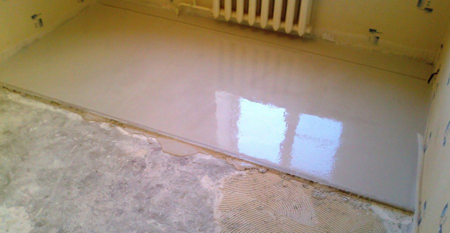 Самовыравнивающийся наливной пол