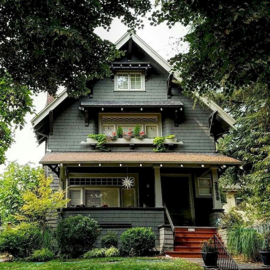 Дом в стиле Крафтсман деревянный