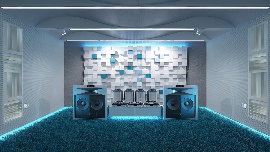 Комната для прослушивания музыки