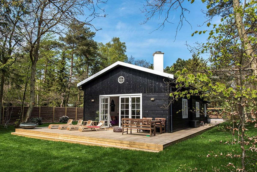 Загородные домики Скандинавия