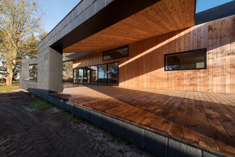 Дом трель (Treldehuset) в Дании от cebra.