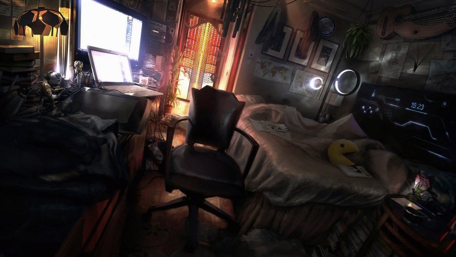 Cyberpunk 2077 Космическая станция