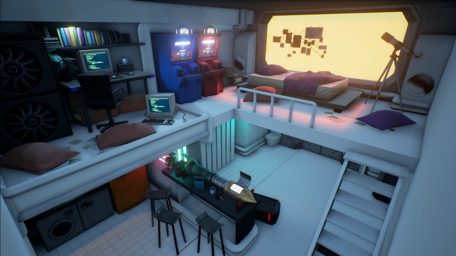 Киберпанк Япония стиль интерьера