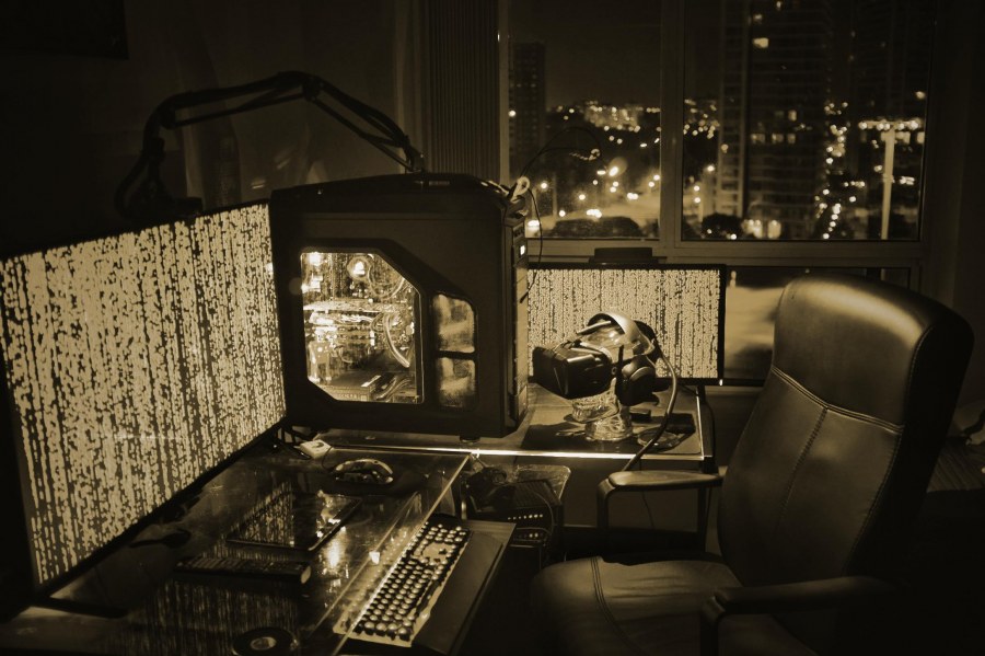 Киберпанк 2077 комната