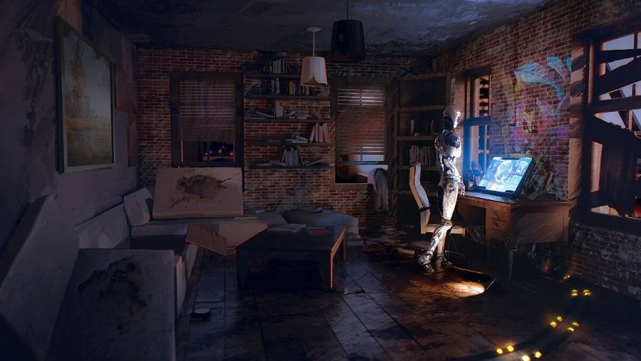 Cyberpunk 2077 квартира v