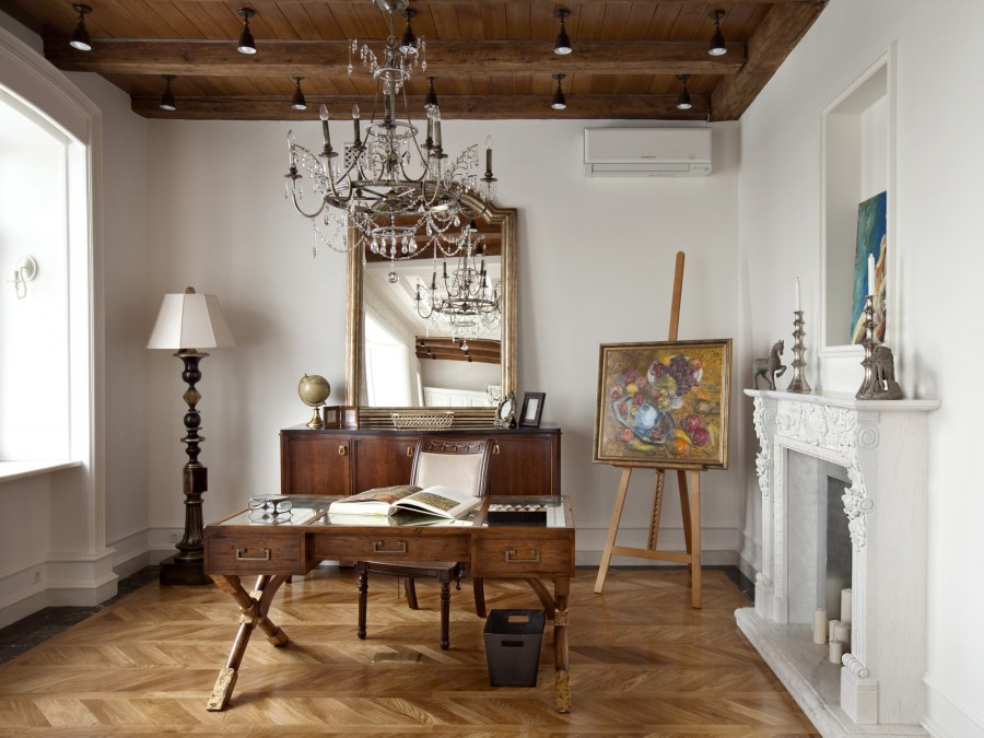 Современный ретро стиль в интерьере